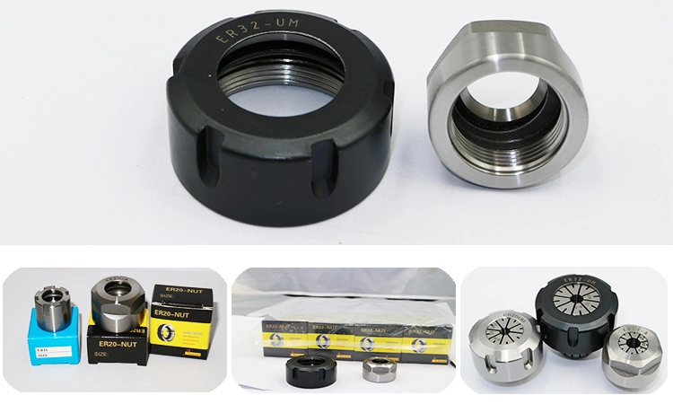 CNC Milling Machine Tools Um Nut Er16 Er20 Er25 Er40 Spring Clamping Nut with Factory Price